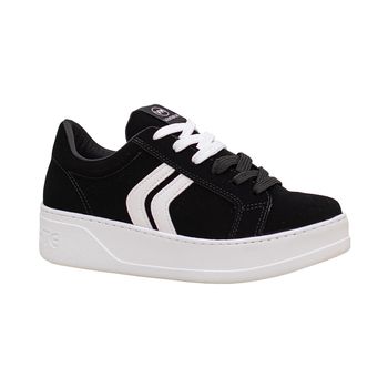 Tenis-Casual-Preto-e-Branco-Cadarco-Duo-|-Via-Marte-Tamanho--33---Cor--PRETO-0